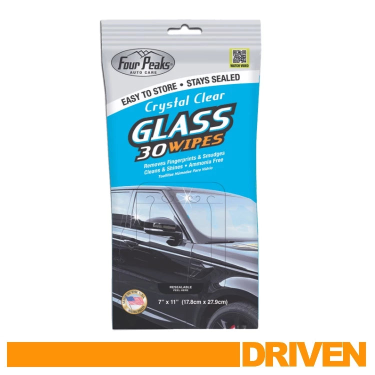 Four Peaks Glass Wipes 30s