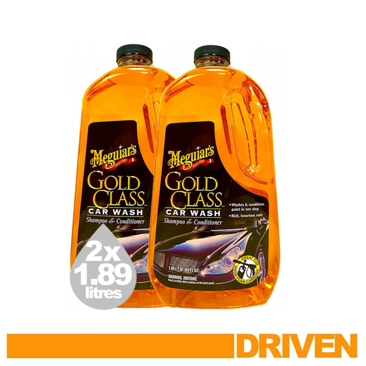 Meguiar's Gold Class Car Wash Shampoo & Conditioner 64oz/1.89L