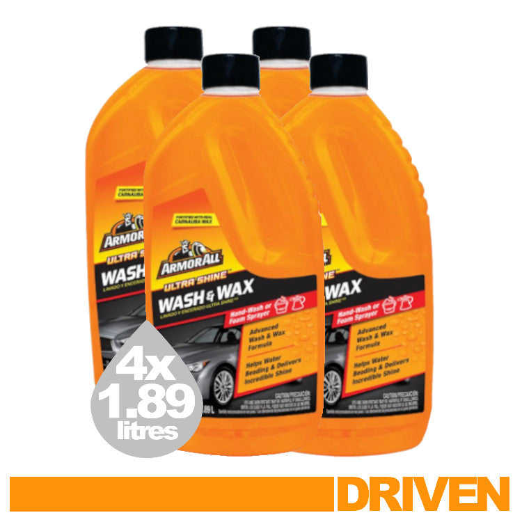 Armor All Ultra Shine Wash & Wax 64oz/1.89L