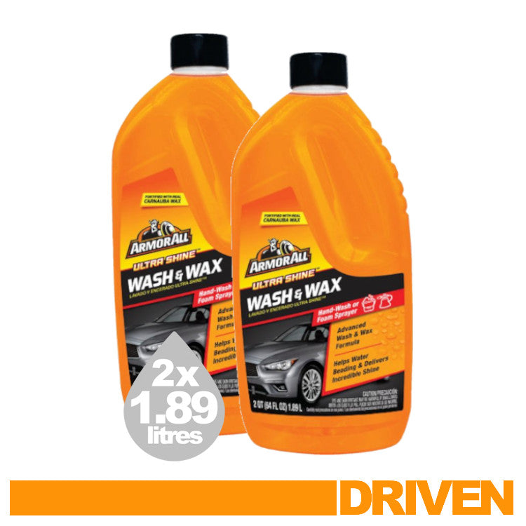 Armor All Ultra Shine Wash & Wax 64oz/1.89L