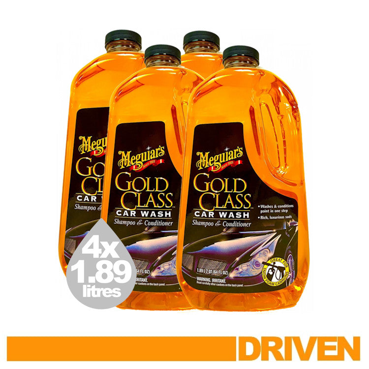 Meguiar's Gold Class Car Wash Shampoo & Conditioner 64oz/1.89L