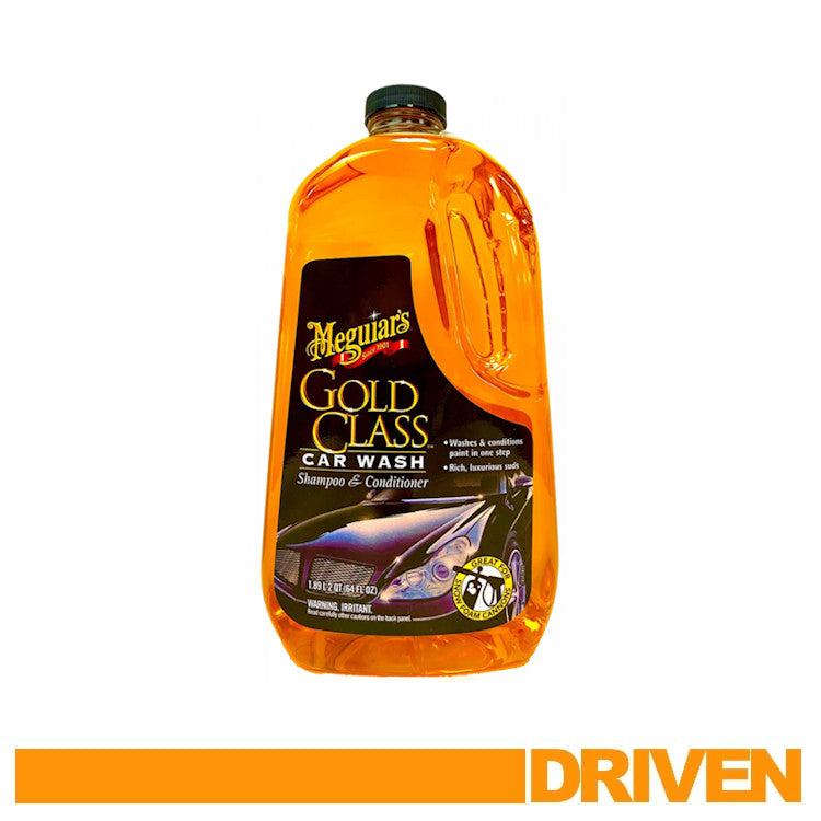 Meguiar's Gold Class Car Wash Shampoo & Conditioner 64oz/1.89L