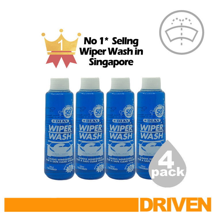 Diax Wiper Wash 180ml (Bundle Deal)