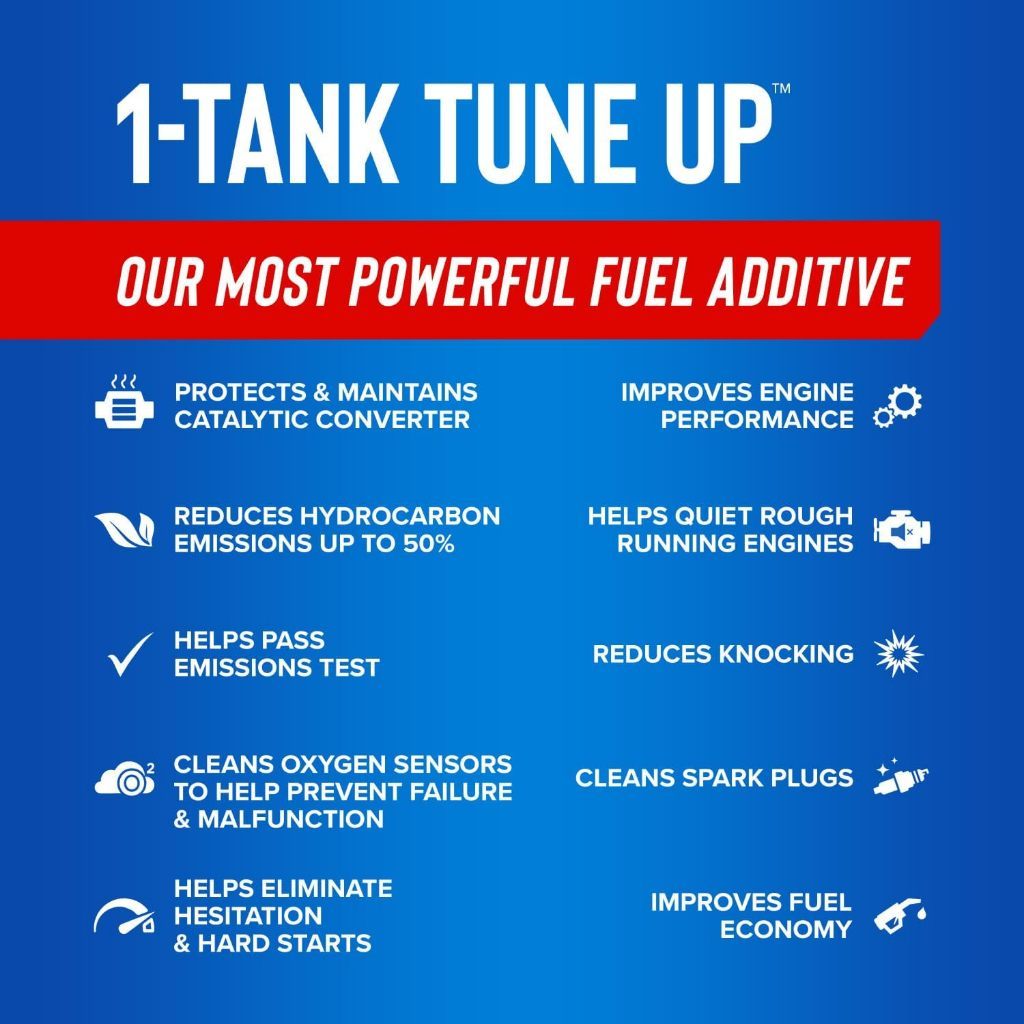 STP 1 Tank Tune Up Fuel Additive - 12oz